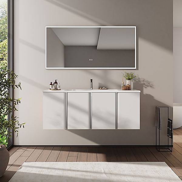 BRIDGE BENO Badmöbel-Set 120 cm Wandhängender günstig online kaufen