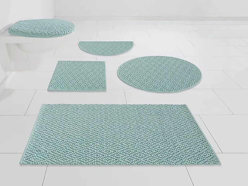 my home Badematte »Numan, Badvorleger, Badezimmer Teppich«, strapazierfähig günstig online kaufen