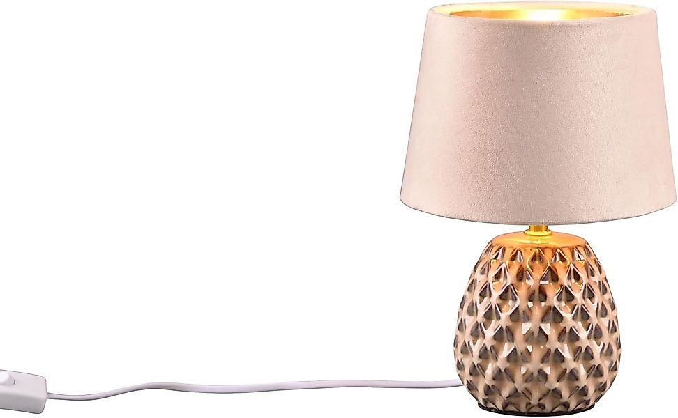 lightling Tischleuchte Arielle, ohne Leuchtmittel, aus Keramik, mit Schnurs günstig online kaufen