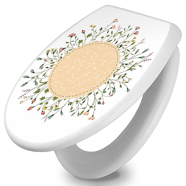 Banjado Toilettendeckel Mit Absenkautomatik WC-Sitz Soft Close Weiß Hygieni günstig online kaufen