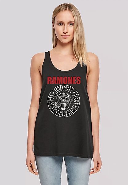 F4NT4STIC T-Shirt "Ramones Rock Musik Band Red Text Seal", Premium Qualität günstig online kaufen