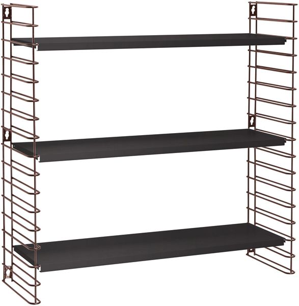 Metaltex Wandregal Tomado, Seitengitter bronzefarben günstig online kaufen