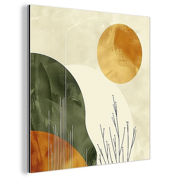 MuchoWow Metallbild Abstrakt - Landschaft - günstig online kaufen