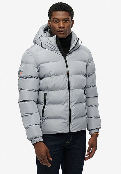 Superdry Steppjacke HOODED SPORTS PUFFER JACKET Kunstfaser, relaxed fit günstig online kaufen
