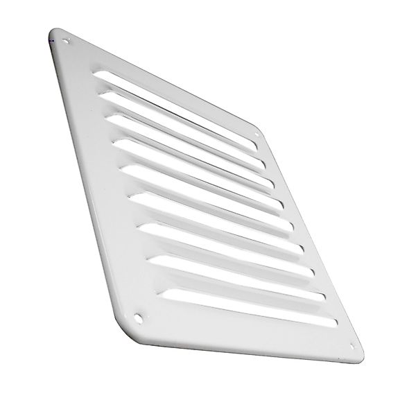 Häusler Lüftungsgitter LG-2020 W Lamellengitter Alu Weiß 195 x 195 Abluftgi günstig online kaufen