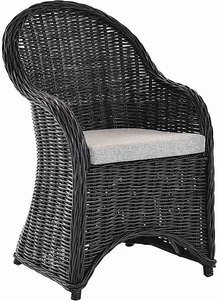 Krines Home Esszimmersessel Rattansessel Esszimmerstuhl mit günstig online kaufen
