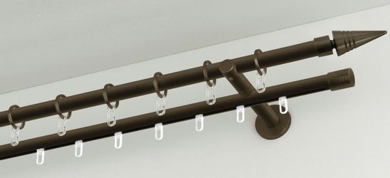 GARDINIA Gardinenstange "Chicago" Ø 20 mm Fixmaß Serie Einzelprogramm Chica günstig online kaufen