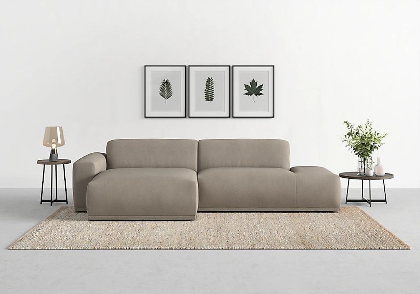 TRENDMANUFAKTUR Ecksofa "Braga, mit hochwertigem Kaltschaum, L-Form, in Cor günstig online kaufen