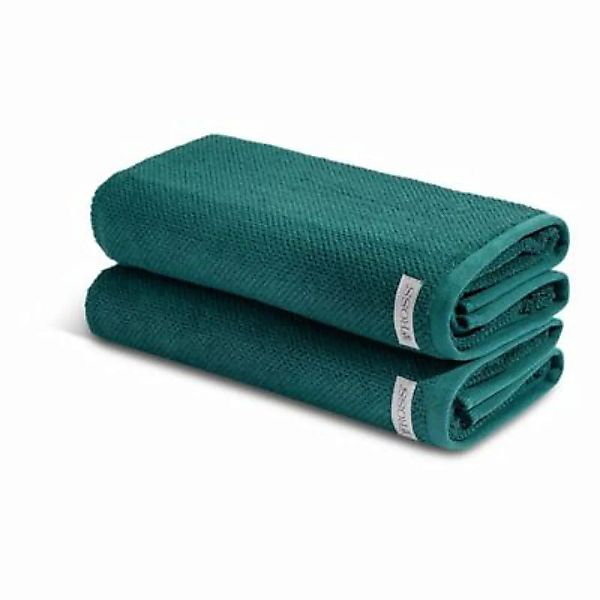 Ross 2 X Duschtuch im Set Selection - Organic Cotton Handtücher grün günstig online kaufen
