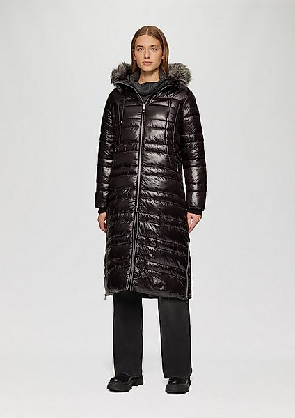 s.Oliver Wintermantel Outdoor-Mantel Steppmantel mit abnehmbarem Kunstfell- günstig online kaufen