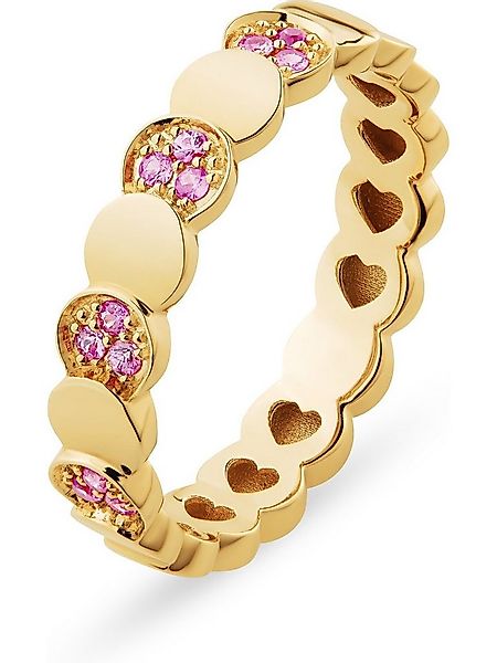 CHRIST Goldring CHRIST Damen-Damenring 585er Gelbgold 12 Saphir günstig online kaufen
