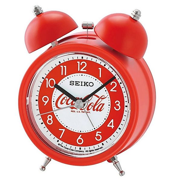 Seiko Quarzwecker Seiko Wecker Kunststoff analog rot CocaCola QHK905R günstig online kaufen