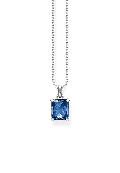 THOMAS SABO Collier Halskette Blauer Stein günstig online kaufen