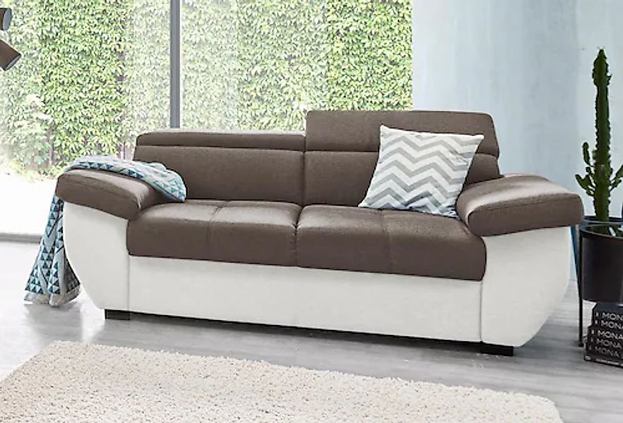 COTTA 2-Sitzer »Speedway«, Big-Sofa mit Kopfteilverstellung günstig online kaufen