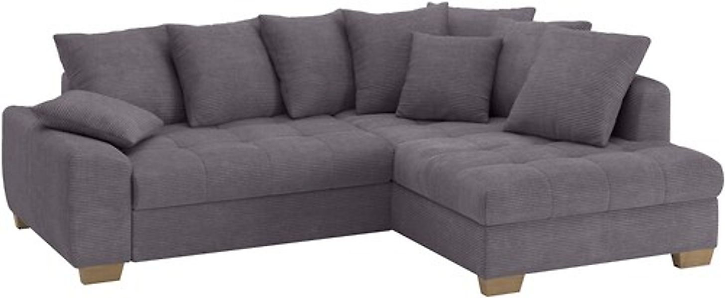 Mr. Couch Ecksofa »Nikita II, L-Form«, Wahlweise mit Bettfunktion, Bettkast günstig online kaufen