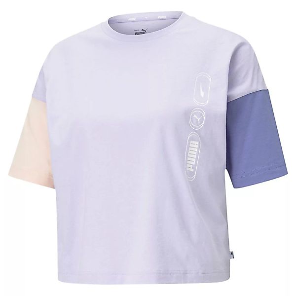 Puma Rebel Fashion Kurzarm T-shirt L Light Lavender günstig online kaufen
