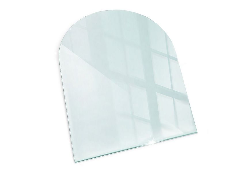 Tulup Bodenschutzplatte Runde Glasplatte für den Kaminofen, Kamin Dekoratio günstig online kaufen