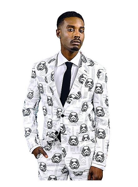 Opposuits Kostüm Stormtrooper Jackett - slim-fit Karneval Sakko, Auch ohne günstig online kaufen