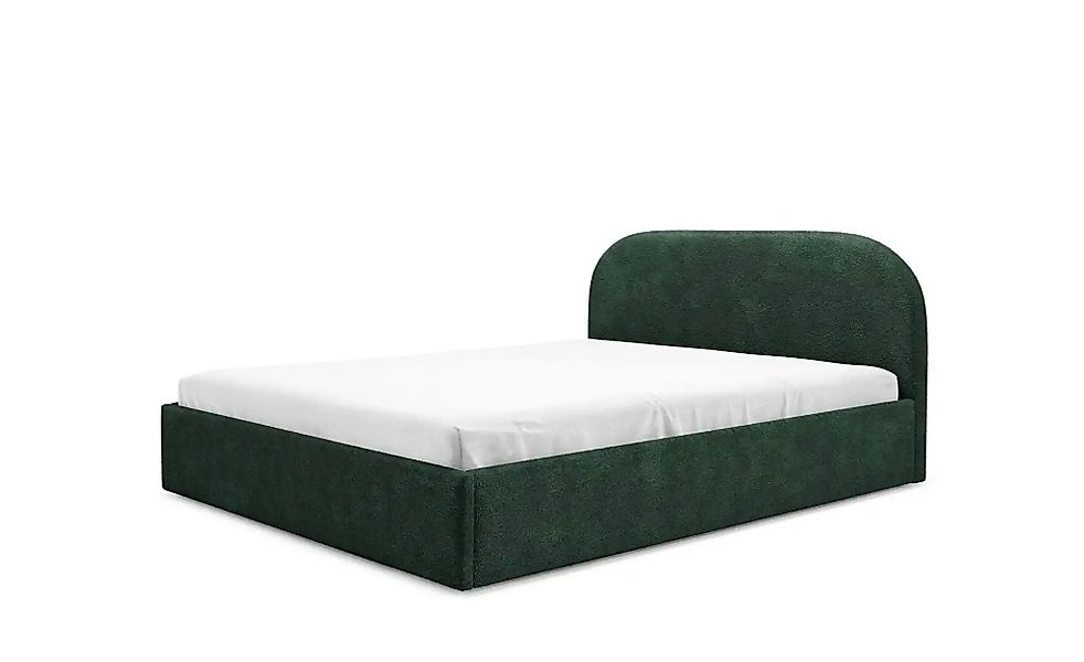 Polsterbett mit Bettkasten Luna ¦ grün ¦ Maße (cm): B: 120 H: 90 Betten > P günstig online kaufen