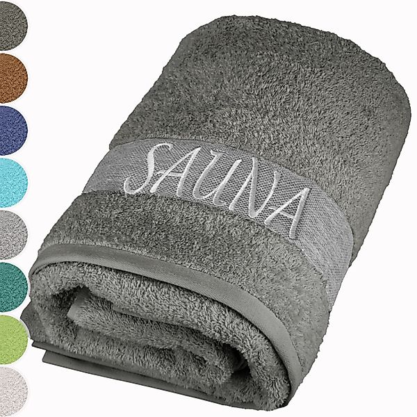 Lashuma Saunatuch Handtuch Lima, Premium Saunahandtuch günstig online kaufen