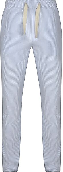 Steppin' Out Loungehose Streifen Hellblau - Größe XXL günstig online kaufen