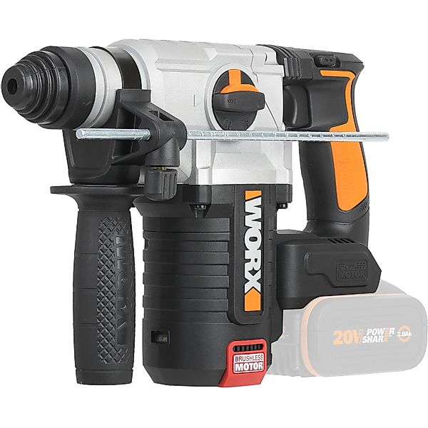 Worx Bohrhammer WX380.9 inkl. Tiefenanschlag günstig online kaufen