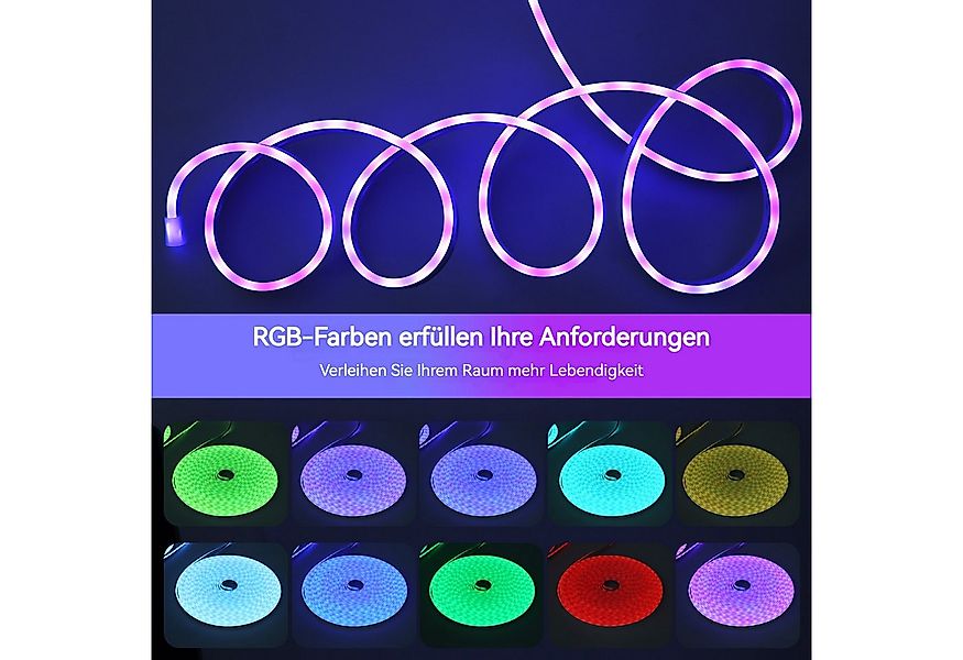 BlingBin LED Stripe LED Neon Led Strip RGB Streifen mit Fernbedienung/APP S günstig online kaufen