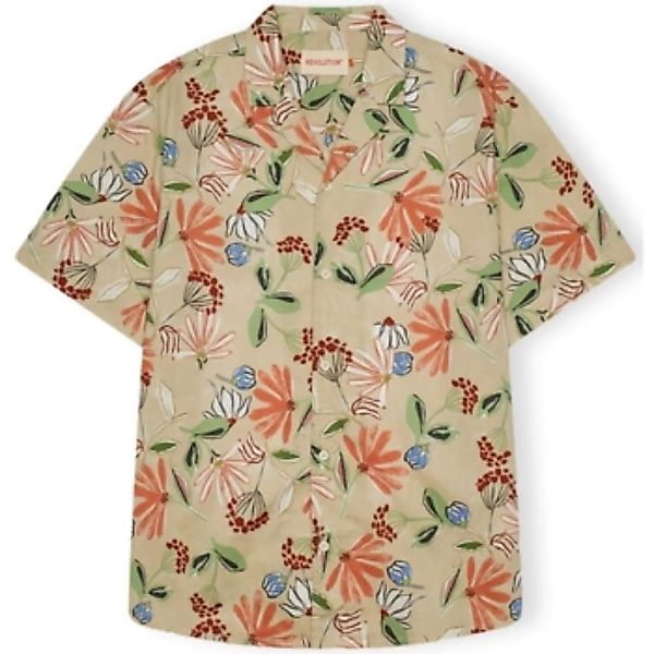 Revolution  Hemdbluse Cuban 3111 Shirt - Orange günstig online kaufen