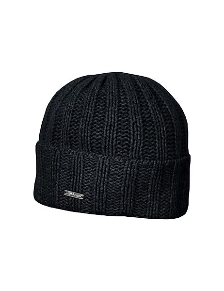 CAPO Strickmütze Strickmütze, Kaschmir Fleecestreifen (1-St) günstig online kaufen