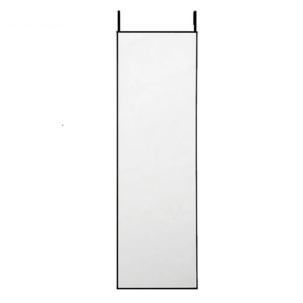 Costway Ganzkörperspiegel mit Höhenverstellbaren 37 x 120cm Schwarz günstig online kaufen