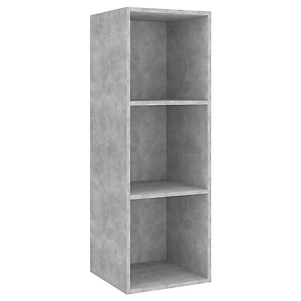 furnicato TV-Schrank TV-Wandschrank Betongrau 37x37x107 cm Holzwerkstoff (1 günstig online kaufen