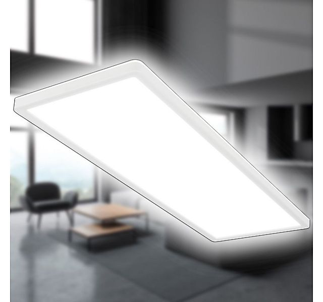 Briloner Leuchten LED Deckenleuchte LED Panel Backlight weiß - 7402416, LED günstig online kaufen