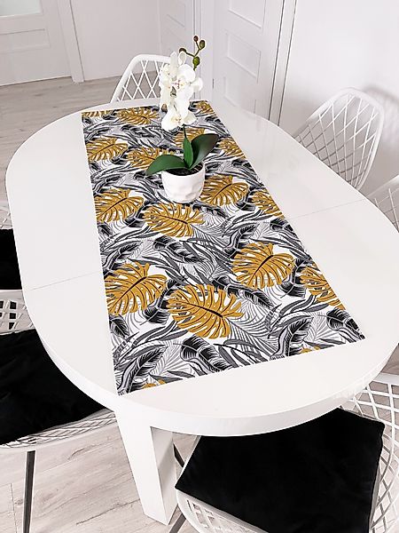 RoKo-Textilien Tischläufer Tischläufer Tischdecke 100% Baumwolle günstig online kaufen