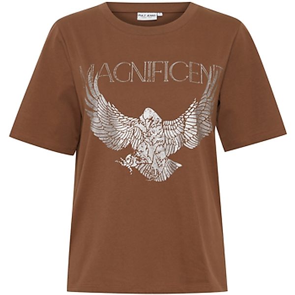 Pulz  T-Shirt T-shirt à imprimé métallique femme  Maddie günstig online kaufen