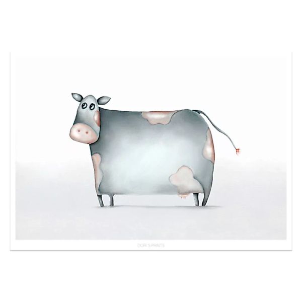Poster - Din A4 Bauernhoftiere Illustration günstig online kaufen