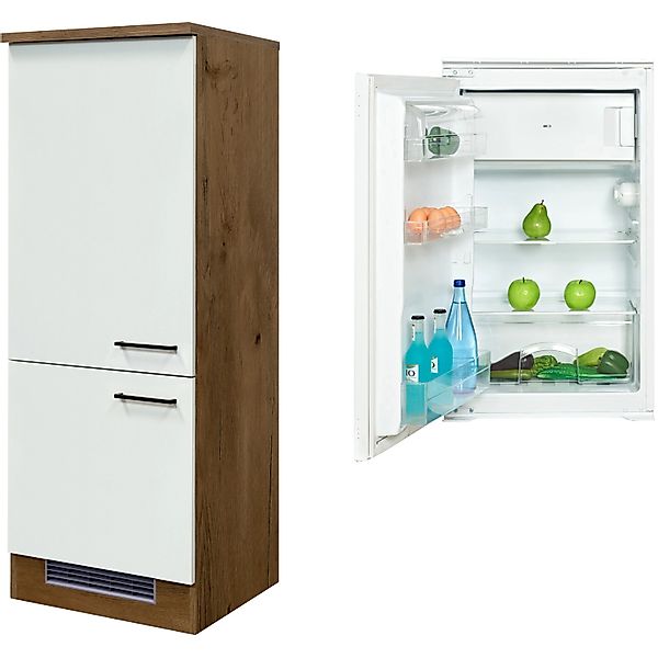 Flex-Well Küchenzeile "Vintea" 60 cm breit, inklusive Kühlschrank günstig online kaufen