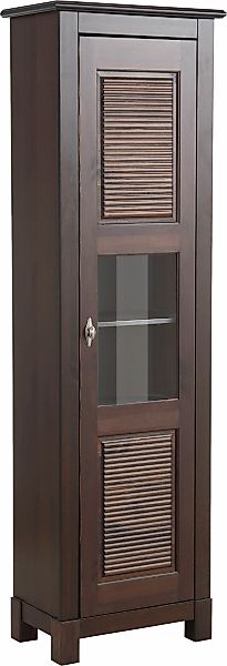 Home affaire Vitrine "Rauna", Höhe 180 cm, aus massiver Kiefer günstig online kaufen