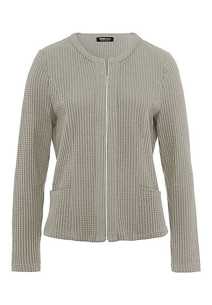 FRANK WALDER Kurzjacke aus Jersey mit Zipp günstig online kaufen