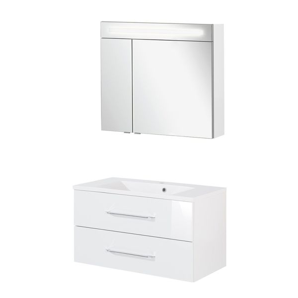 FACKELMANN Waschtisch "Waschplatz-Set B.Clever" 3 tlg. 3-teilig günstig online kaufen