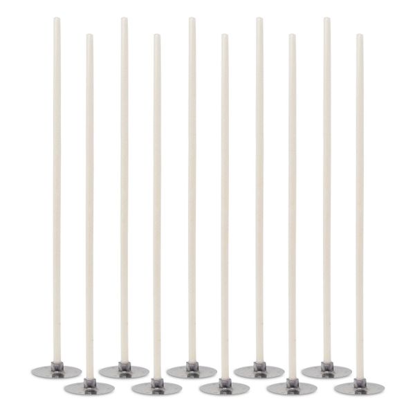 DistrEbution Stumpenkerze Kerzendocht 10 cm gewachst,10/50/100/500 günstig online kaufen