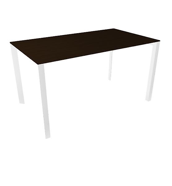 Profilo Konferenztisch 80x140 cm Laminierte Platte Wenge günstig online kaufen