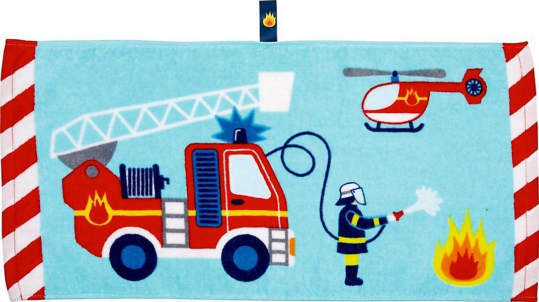 COPPENRATH DIE SPIEGELBURG Gästehandtuch Zauberhandtuch Feuerwehr günstig online kaufen
