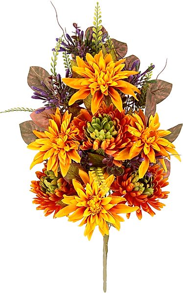 I.GE.A. Kunstblume "Chrysanthemen und Dahlien", Künstliche Blumen Chrysanth günstig online kaufen