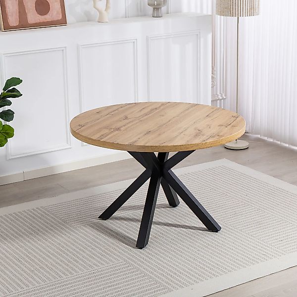 Duo Collection Esstisch "Damira Tisch rund BESTSELLER" Massives Metallgeste günstig online kaufen