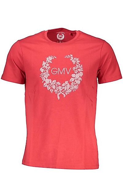 GIAN MARCO VENTURI T-Shirt Herren Kurzarm-T-Shirt Rot mit Rundhals und günstig online kaufen