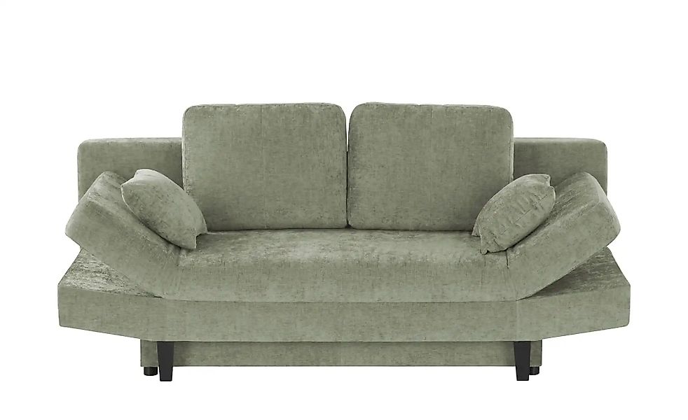 smart Schlafsofa  Mokka ¦ grün ¦ Maße (cm): B: 205 H: 87 T: 100.0 Polstermö günstig online kaufen
