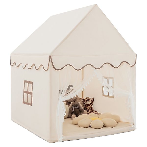 COSTWAY Spielzelt Kinder, mit Baumwolldecke, Fenster günstig online kaufen