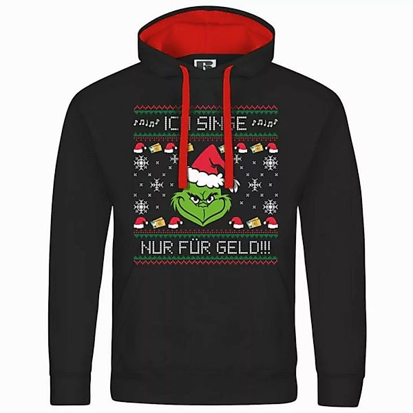 deinshirt Kapuzenpullover Herren Kapuzenpullover Ich singe nur für Geld Mit günstig online kaufen