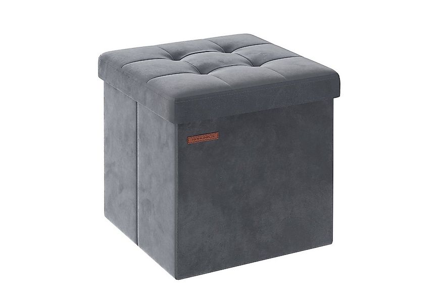SONGMICS Sitzhocker sitzbank, Aufbewahrungsbox mit Deckel, bis 300 kg belas günstig online kaufen