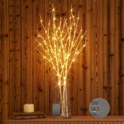 MUPOO LED-Leuchtzweig LED Leuchtzweig LED-Dekolicht Batteriebetrieben günstig online kaufen